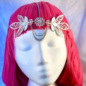 Decorative Silver Head Piece